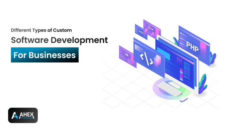 Different Types of Custom Software Development For Businesses