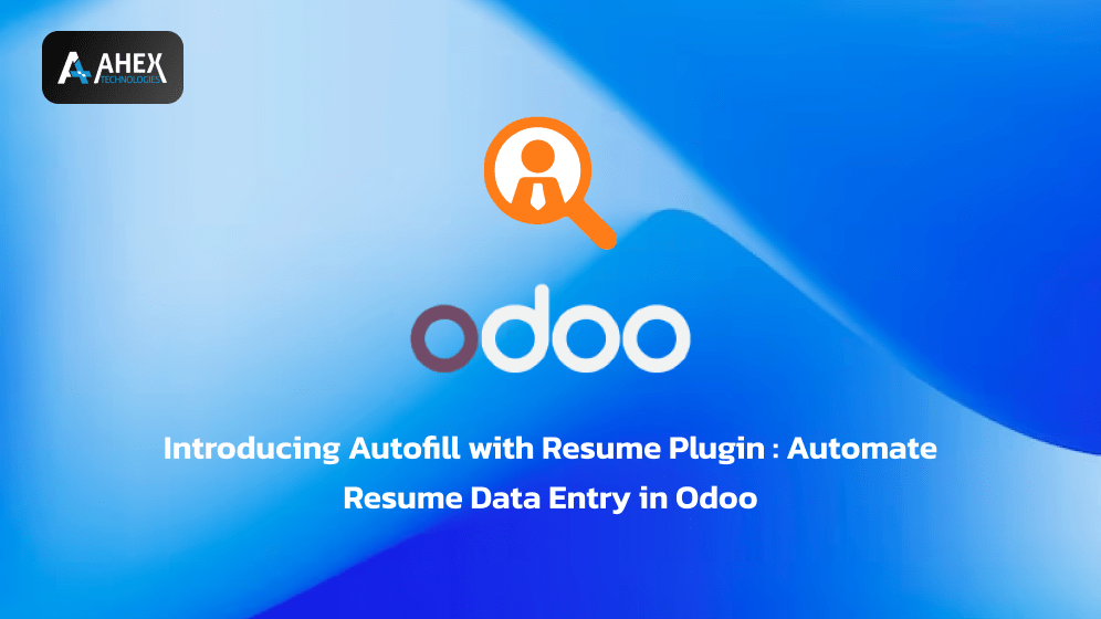 Odoo Plugin of Autofill data from Resume