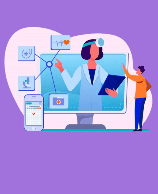 healthcare web mobile app development