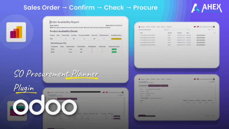 SO Procurement Planner – Smart Sales Order Procurement in Odoo for Manufacturing Companies