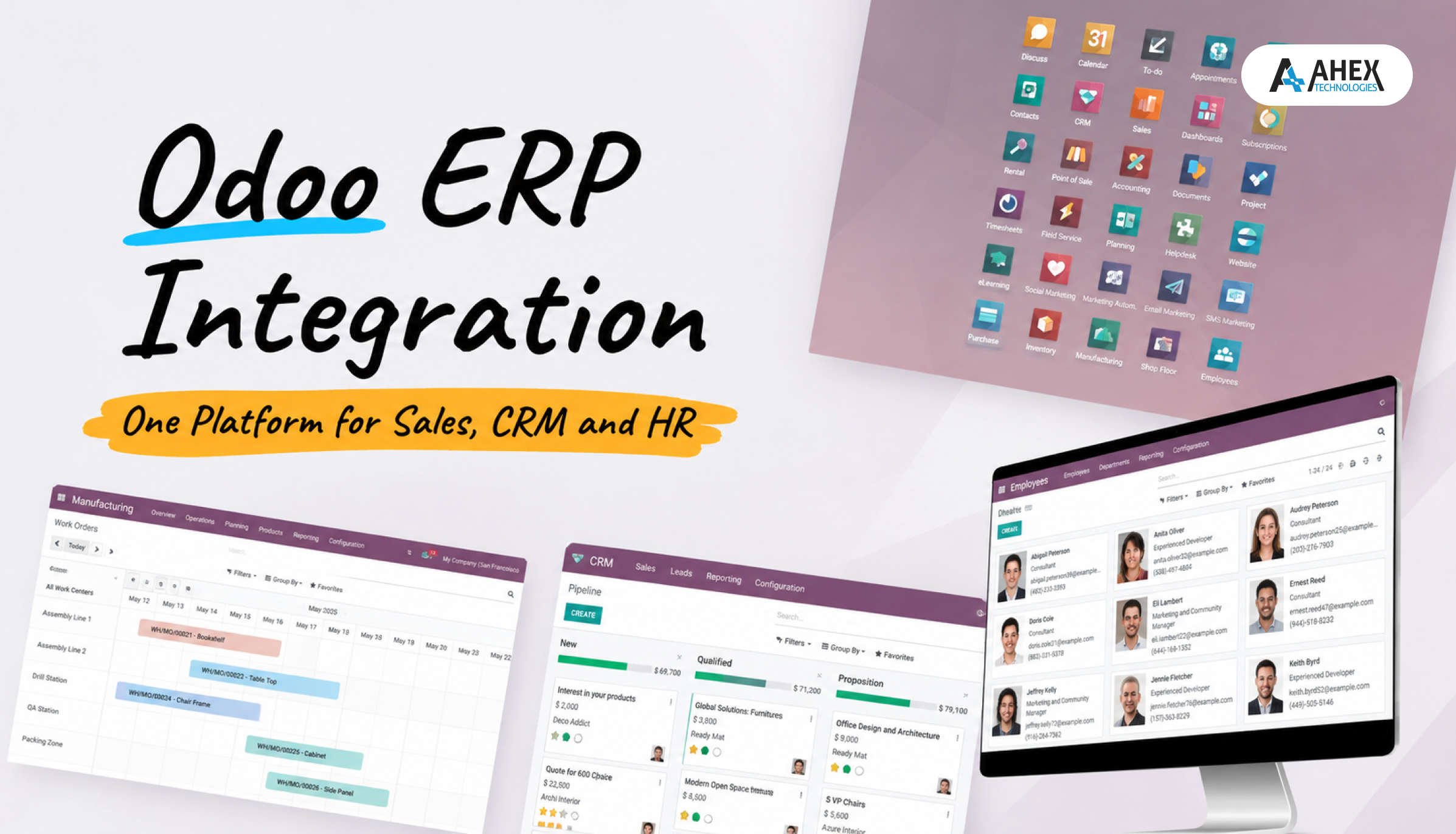 Odoo ERP Integration: The Key to Replacing Standalone CRM,