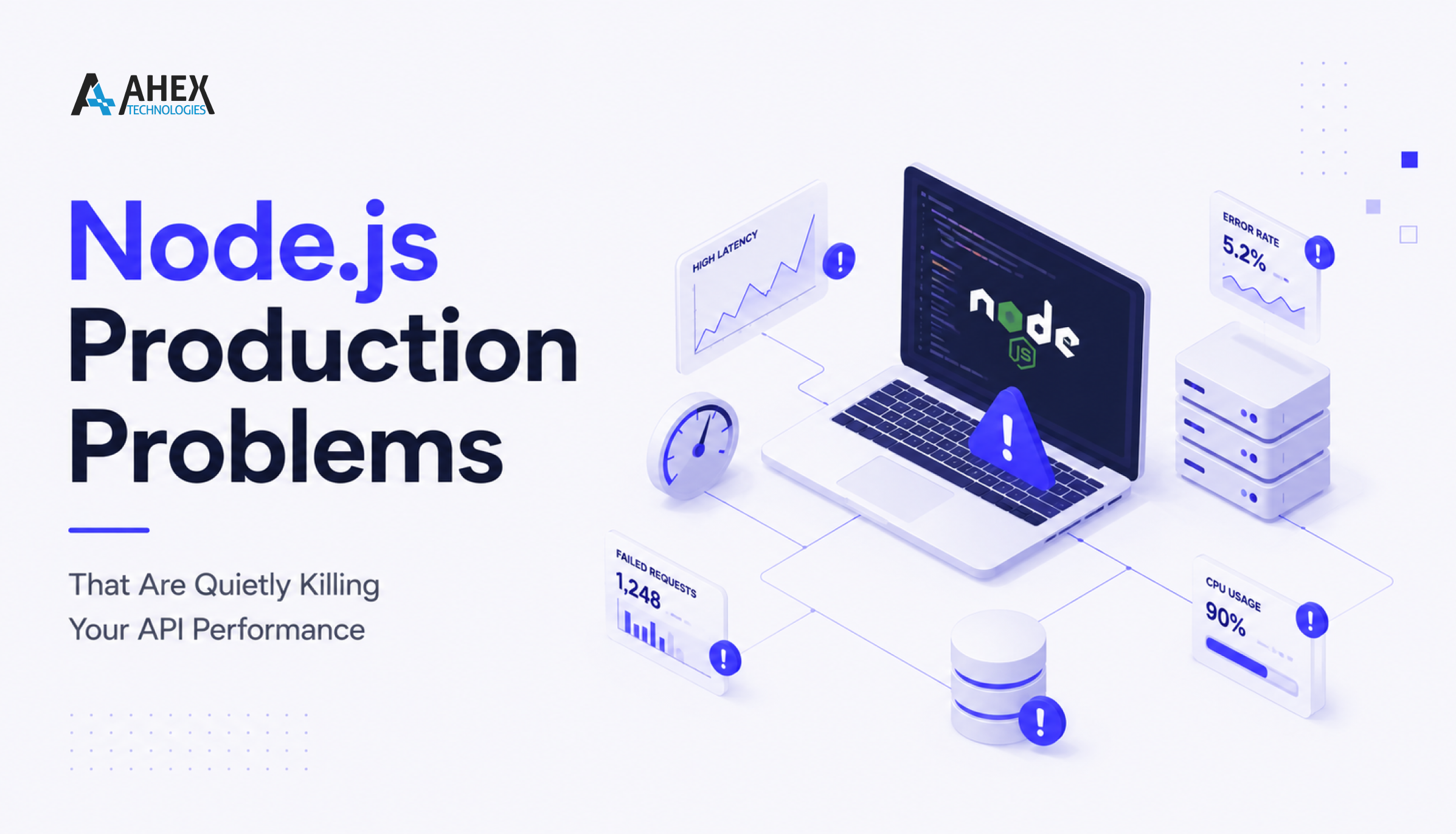 Node.js production problems