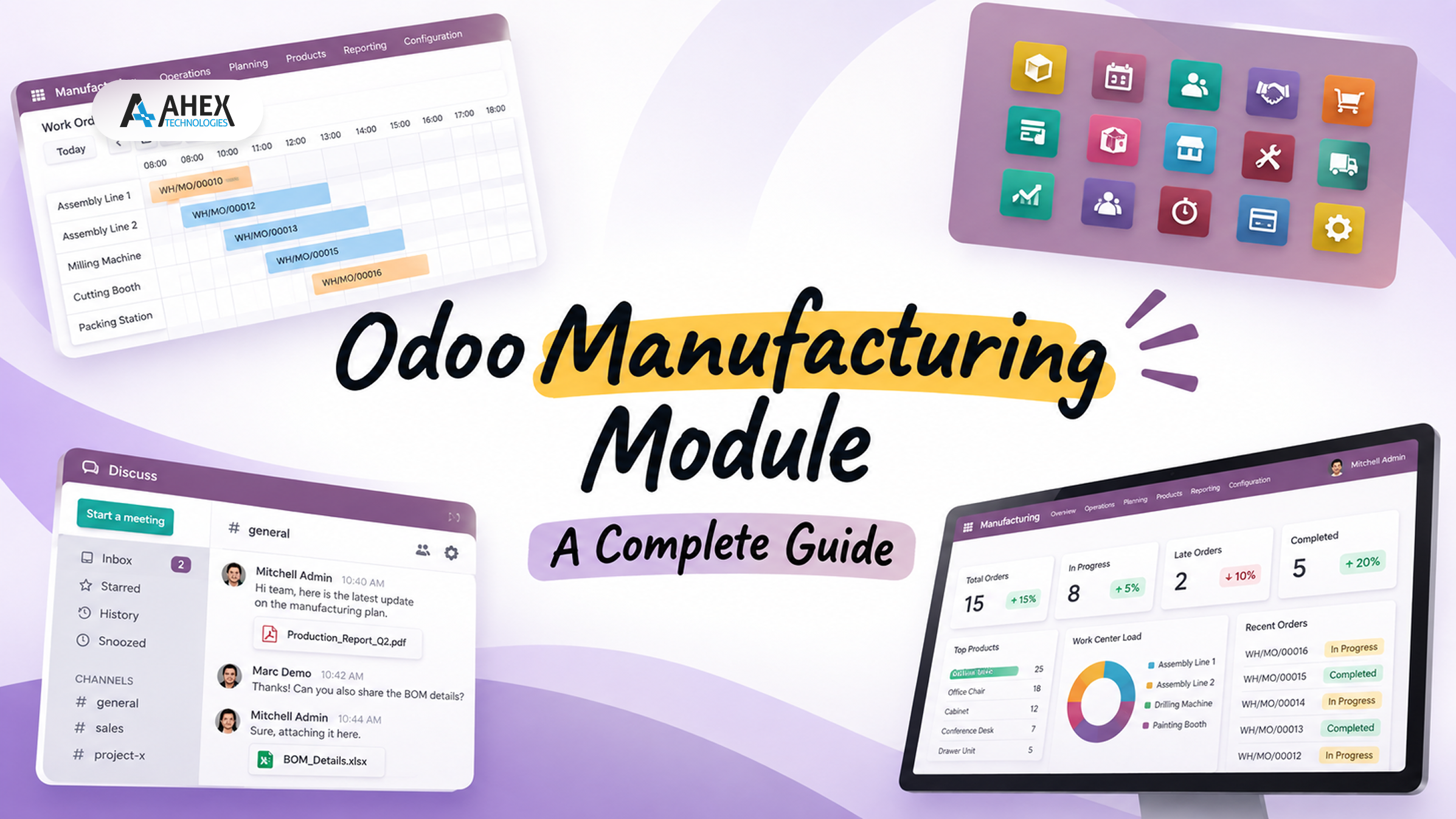 odoo erp manufacturing