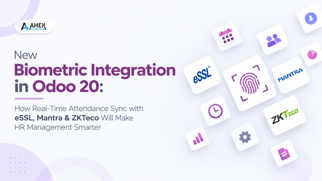 Odoo 20 biometric attendance integration